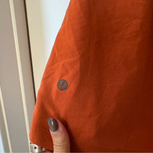 Lululemon Athletica Burnt Orange Shorts - Picture 5 of 5